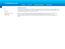 Tablet Screenshot of goratequote.com